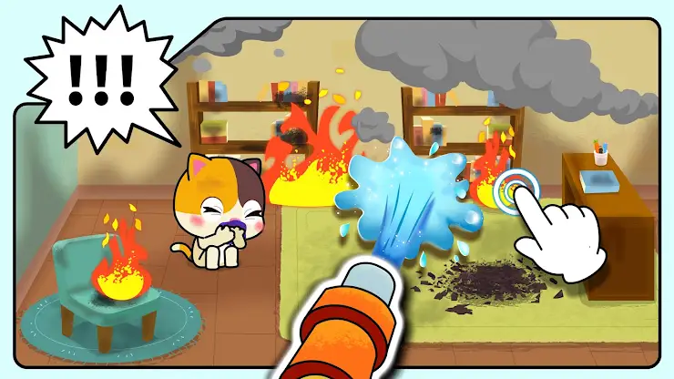 Baby Panda's Fire Safety screenshot 2