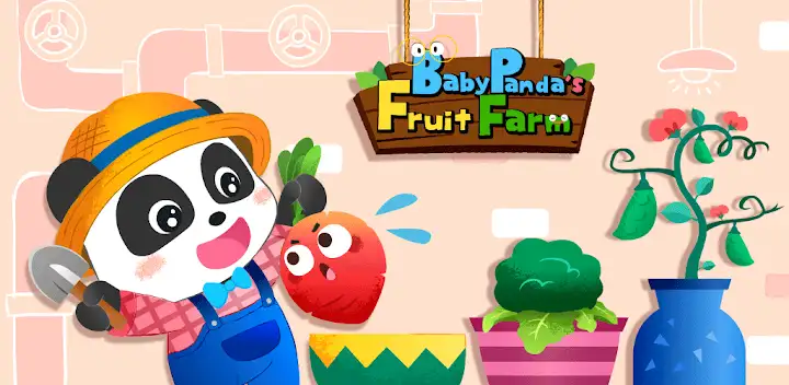 Baby Panda's Fruit Farm — Android game banner