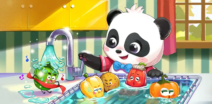 Baby Panda's Magic Kitchen — Android game banner