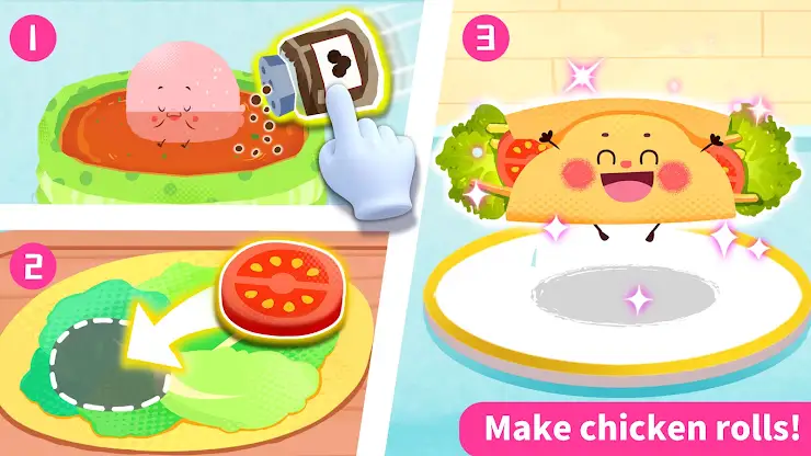Baby Panda's Magic Kitchen screenshot 2