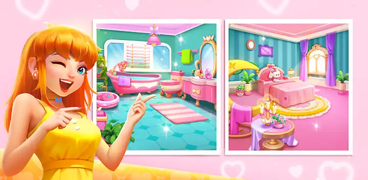 Little Panda's Girls Town — Android game banner