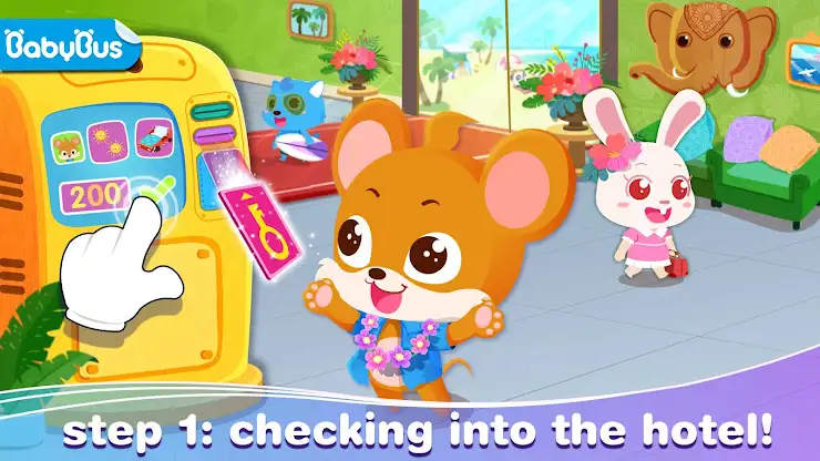 Baby Panda’s Summer: Vacation screenshot 1