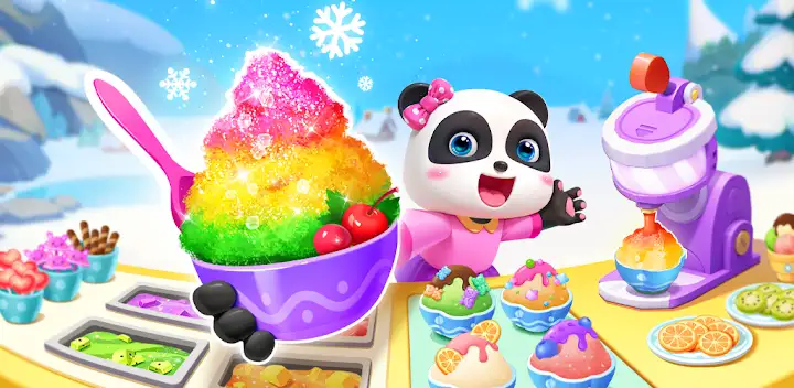 Little Panda's Ice Cream Games — Android game banner