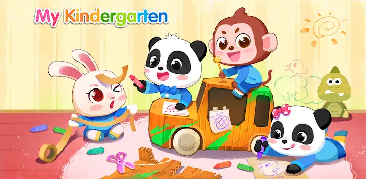 Baby Panda: My Kindergarten — Android game banner