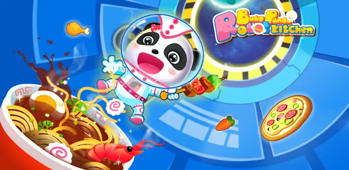 Little Panda's Space Kitchen — Android game banner