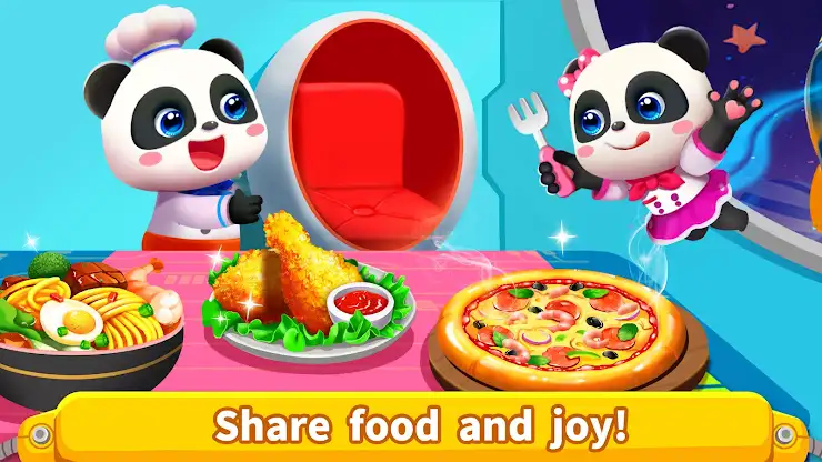 Little Panda's Space Kitchen screenshot 7