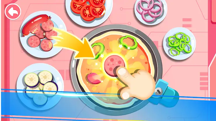 Little Panda's Space Kitchen screenshot 5