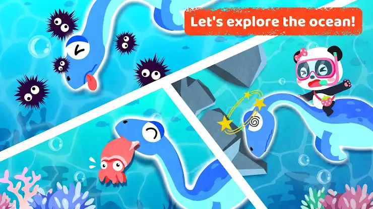Baby Panda's Dinosaur World screenshot 3