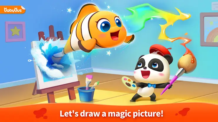 Little Panda's Kids Coloring screenshot 1