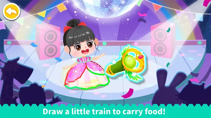 Baby Panda's Magic Paints screenshot 2