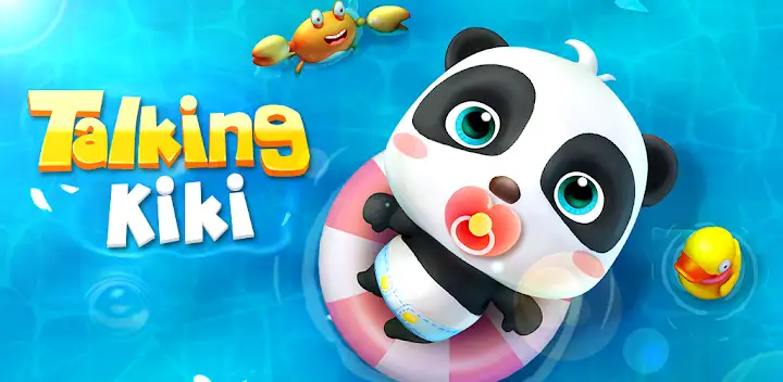Talking Baby Panda-Virtual Pet — Android game banner