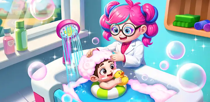 Baby Panda's Town: Hospital — Android game banner