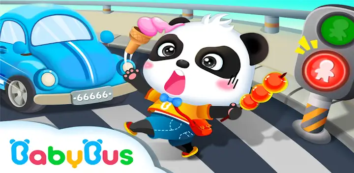 Little Panda Travel Safety — Android game banner