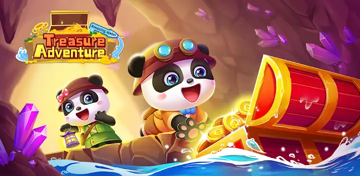Little Panda's Town: Treasure — Android game banner