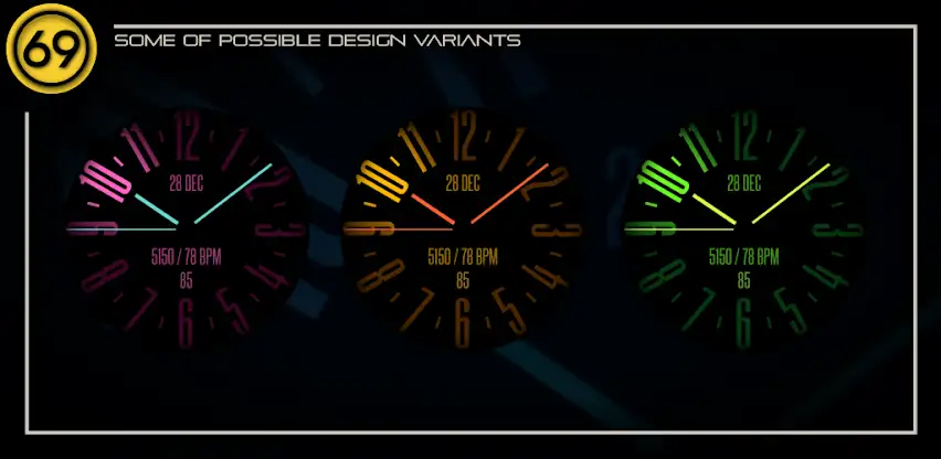 [69D] AOD Watch 2 - Minimal screenshot 3