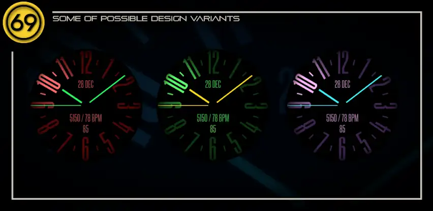 [69D] AOD Watch 2 - Minimal screenshot 5