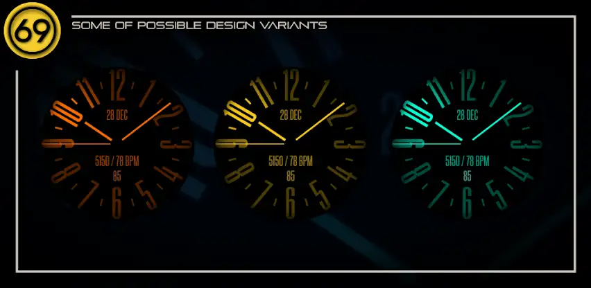 [69D] AOD Watch 2 - Minimal screenshot 4