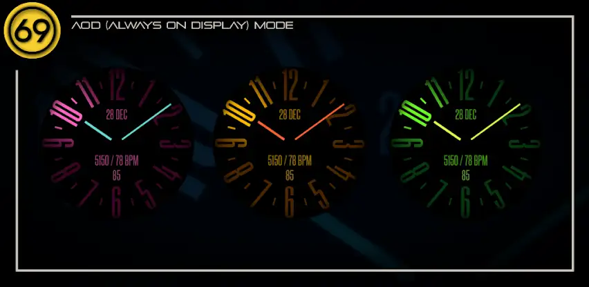 [69D] AOD Watch 2 - Minimal screenshot 6