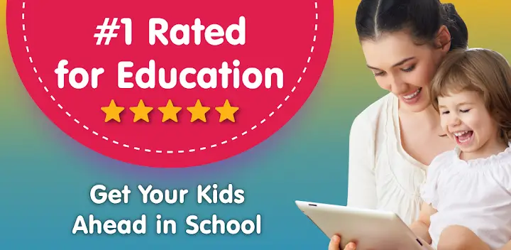 Books for Kids Reading & Math — Android app banner