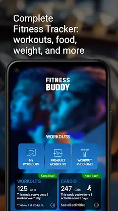Fitness Buddy: Workout Trainer screenshot 1