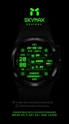 NukaBot 3000 Watch Face screenshot 2