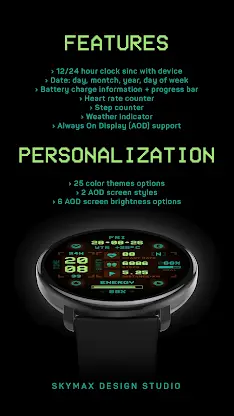 NukaBot 3000 Watch Face screenshot 3