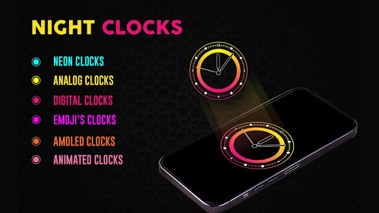 Nightstand Clock - Always ON screenshot 6