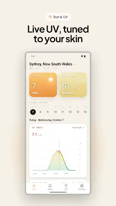 Skyvo: UV Index & Air Quality screenshot 2