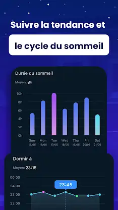 Sleep Monitor - Sommeil Suivi screenshot 6
