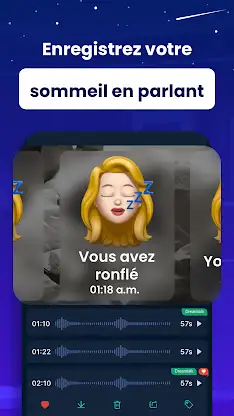 Sleep Monitor - Sommeil Suivi screenshot 3
