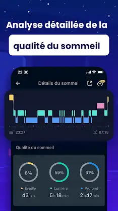 Sleep Monitor - Sommeil Suivi screenshot 4