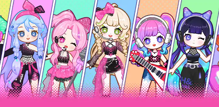 Slimaid Idol: Dress Up World — Android game banner