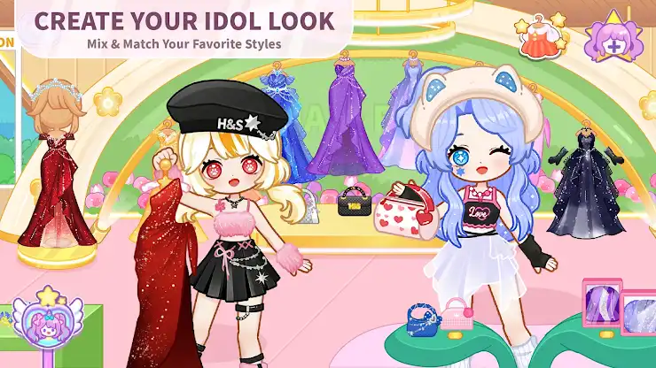 Slimaid Idol: Dress Up World screenshot 3