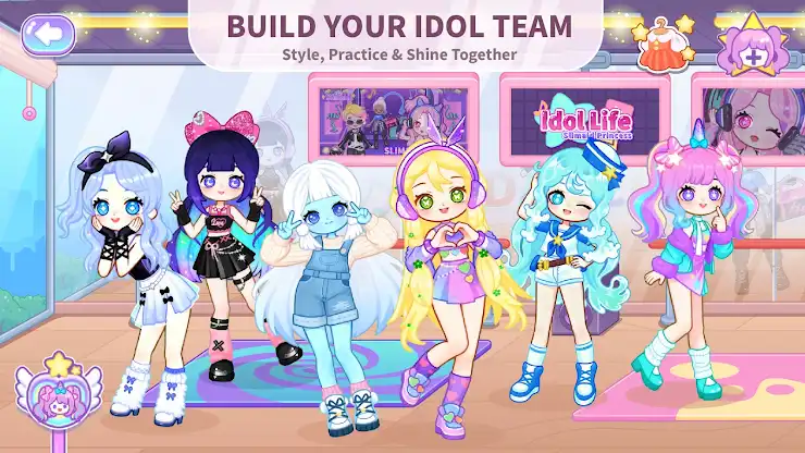 Slimaid Idol: Dress Up World screenshot 1