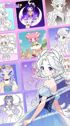 Slimaid Princess Magic Colors screenshot 1
