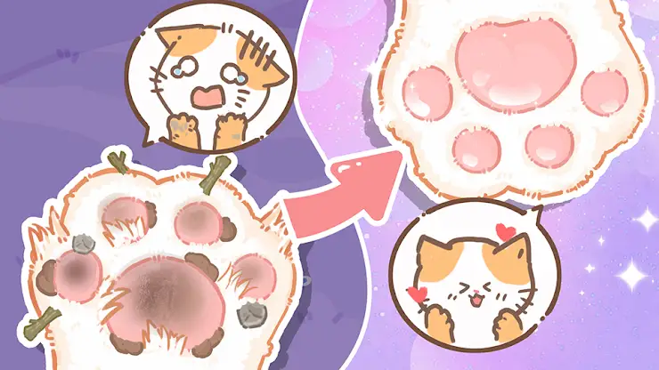Purrrfect Spa Lite screenshot 2