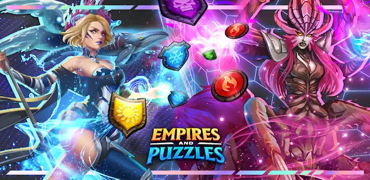 Empires & Puzzles: Match-3 RPG — Android game banner