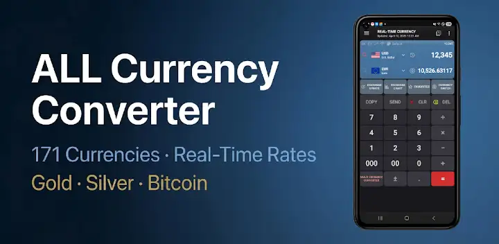 ALL Currency Converter — Android app banner