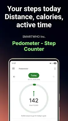 Pedometer - Step Counter screenshot 1