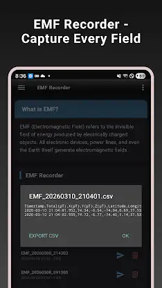Magnetic Field Meter screenshot 7