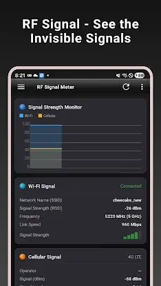 Magnetic Field Meter screenshot 3