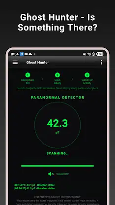 Magnetic Field Meter screenshot 5