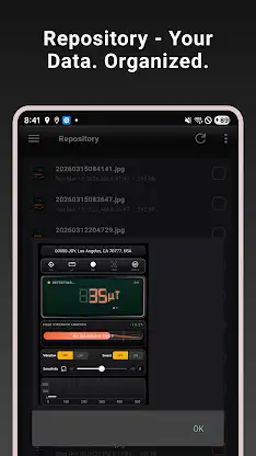 Magnetic Field Meter screenshot 8