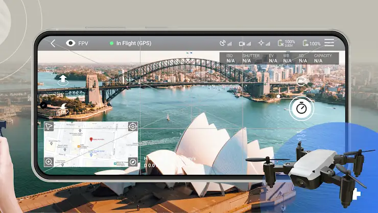 Go Fly Drone models controller screenshot 2