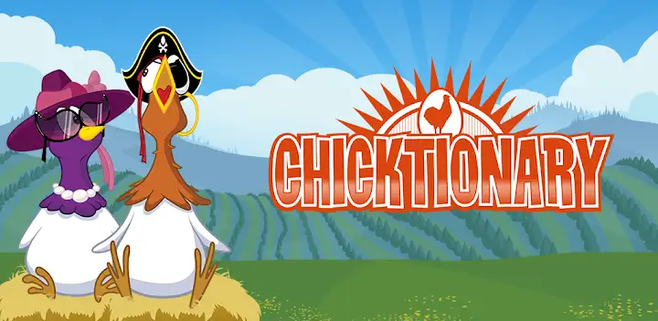 Chicktionary - Word Game — Android game banner