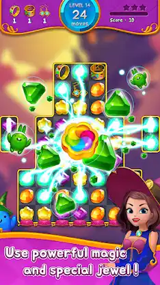 Jewel Witch - Match 3 Game screenshot 6