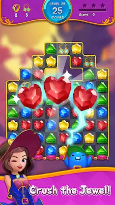 Jewel Witch - Match 3 Game screenshot 5