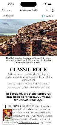 Smithsonian Magazine screenshot 3