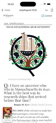 Smithsonian Magazine screenshot 4