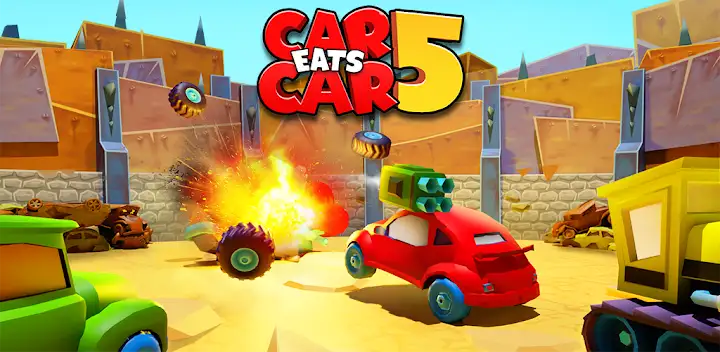 Car Eats Car 5 - Racing Game — Android game banner